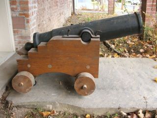 Black Powder Cannon.  Vintage.  Barney 