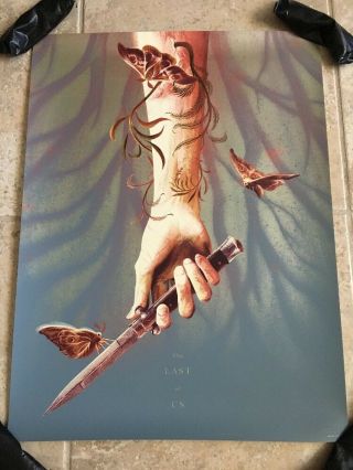The Last Of Us Poster Art Print Mondo Kevin Tong Playstation Outbreak Day Rare 10