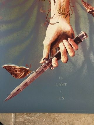 The Last Of Us Poster Art Print Mondo Kevin Tong Playstation Outbreak Day Rare 2