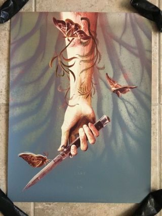 The Last Of Us Poster Art Print Mondo Kevin Tong Playstation Outbreak Day Rare 8