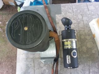 Vintage Antique Pyro Optical Pyrometer Scientific Instrument
