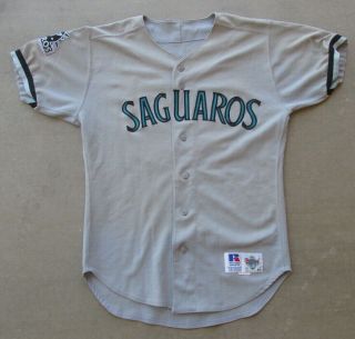Vintage Arizona Fall League Mesa Saguaros 12 Vintage Game Jersey Size 44