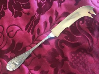 Rare Tiffany & Co Stg Silver Japanese Solid Serving Cheese Knife 2 Pick Audubon