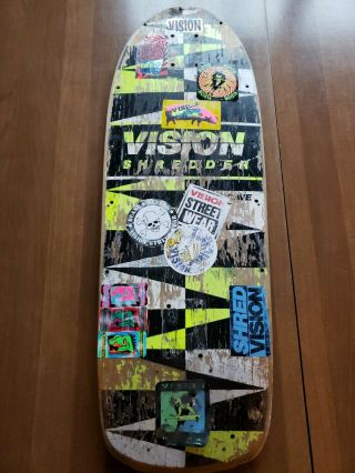 Vision Shredder Skateboard Deck
