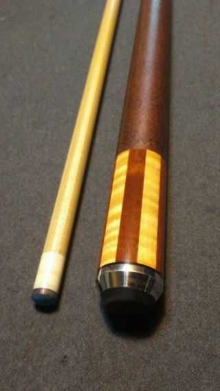 Rare Predator P2 Leopardwood & Curly Maple Cue Stick Pool 314 Shaft