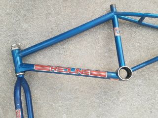 Redline MX - II Frame and Fork - Vtg BMX Bike - Old School 10