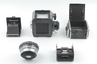【RARE Near - 】 Zenza Bronica EC - TL II w/ Nikkor P 75mm f/2.  8 Lens from JAPAN 12