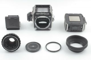【RARE Near - 】 Zenza Bronica EC - TL II w/ Nikkor P 75mm f/2.  8 Lens from JAPAN 2