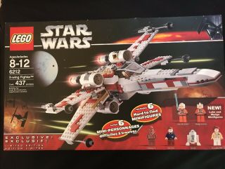 Lego Star Wars X - Wing Fighter 6212 Rare Out Of Print 2006
