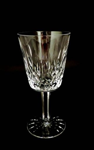 Set of Four Vintage Waterford Long Stemmed Water Glasses Lismore 2