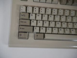 RARE NOS Chicony E8H5IKKB - 5161 Mechanical Keyboard Amber Omron 3