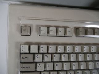 RARE NOS Chicony E8H5IKKB - 5161 Mechanical Keyboard Amber Omron 4
