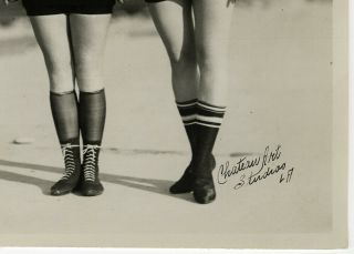 Vintage 1920s Swim - Easy Swimsuits Bathing Beauty Pin - Ups Fashion Photograph 3