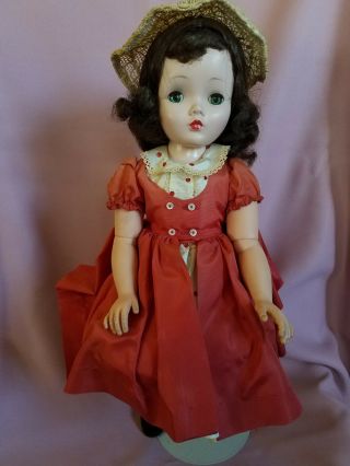 Gorgeous Vintage 17 " Binnie Walker Hard Plastic Madam Alexander Doll