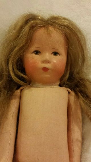 Antique Vintage Kathe Kruse Character Cloth Doll 3