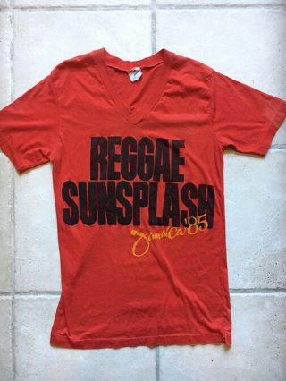 Vintage Reggae Sunsplash 1985 T - Shirt Reggae,  Rasta,  Gregory Isaacs,  Jamaica