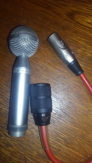 Vintage Sennheiser Microphone Md 405 Made In Germany - Same Capsule As Md 409