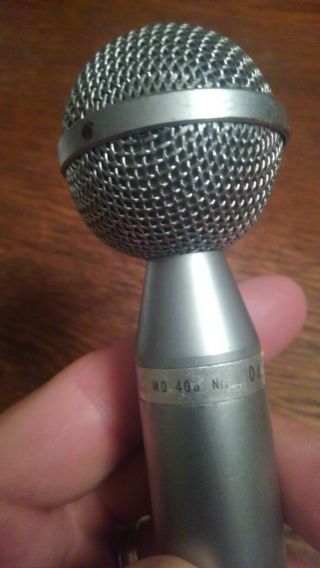Vintage Sennheiser Microphone MD 405 Made In Germany - same capsule as MD 409 2