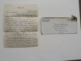 Wwii Letter 1941 92nd Regiment Fort Mills Philippine Islands Corregidor Pow Ww2