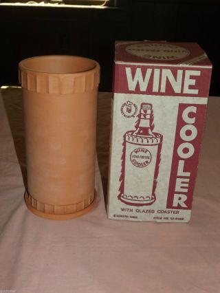 Vintage 1980 Made In Italy Clay Wine Cooler
