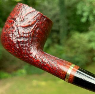 / Unsmoked Vintage 1980 ' s Aldo Velani Classica Radica 202 tobacco pipe 4
