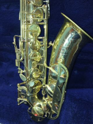 Vintage Conn Alto Saxophone With Case No Mouthpiece (040364003) 2