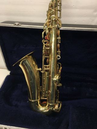 Vintage Conn Alto Saxophone With Case No Mouthpiece (040364003) 5