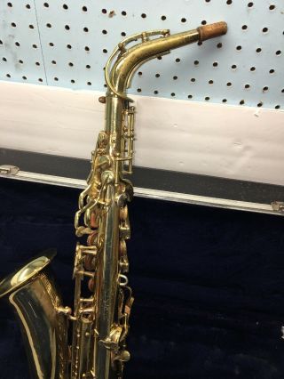 Vintage Conn Alto Saxophone With Case No Mouthpiece (040364003) 6