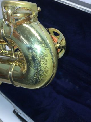 Vintage Conn Alto Saxophone With Case No Mouthpiece (040364003) 8