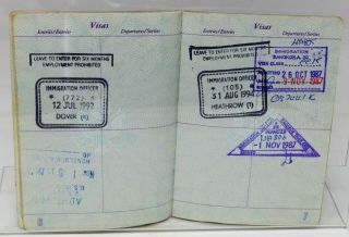 Vintage US Passport Elizabeth P.  McIntosh - MacDonald - OSS/MO CIA SPY GIRLS 7