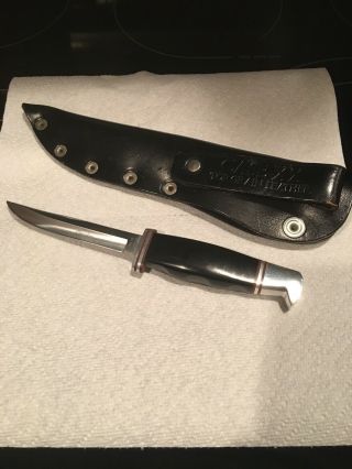 Vintage 1970s Case Xx Fixed Blade Hunting Knife W/original Sheath