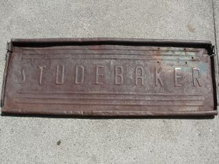 Studebaker Truck Tailgate Tail Gate Vintage Veteran