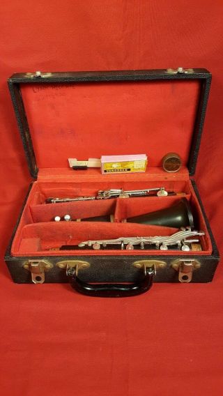 Vintage Boosey & Hawkes 77 Clarinet W/926 Mouth Piece