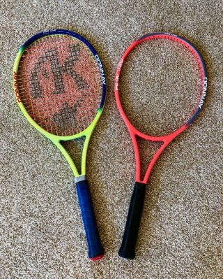 Rare Vintage Agassi Donnay Pro One Limited Edition Tennis Rackets