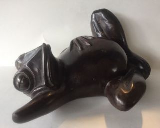 Vintage Large Maitland Smith Bronze Frog