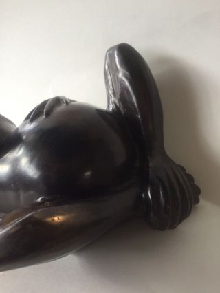 Vintage Large Maitland Smith Bronze Frog 5
