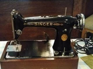Vintage Singer Model 101 Sewing Machine 1929 Hard To Find