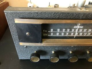 Vintage Radio Craftsmen 800 Tube Tuner Preamplifier Mono Looks Great 3
