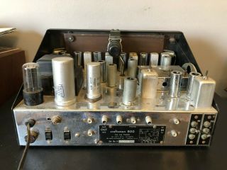 Vintage Radio Craftsmen 800 Tube Tuner Preamplifier Mono Looks Great 7