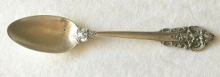 Wallace Grande Baroque Sterling Silver Serving Spoon 8 3/4 " - 102g