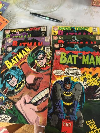 Vintage Batman Comic Books