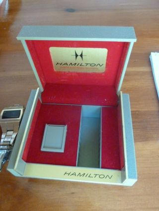 Vintage Hamilton Digital Watch Red LED Parts 2