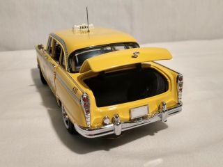 Vintage 1990 ' s Franklin Checker Taxi Cab,  MIB,  In Styrofoam Box,  Hang Tag 4