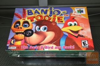 Banjo - Tooie (nintendo 64,  N64 2000) Factory - Rare - Ex