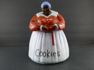 Vintage 1940s McCoy Mammy Aunt Jemima Cookie Jar Black Americana 2