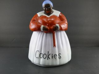 Vintage 1940s McCoy Mammy Aunt Jemima Cookie Jar Black Americana 3