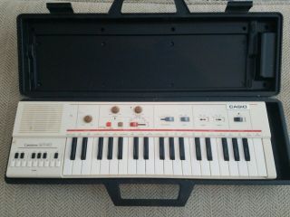 Casio Mt - 40 Casiotone 80s Vintage Portable Synthesizer Music Keyboard