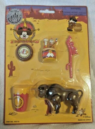 Nib Vtg Frontierland Exclusive Disney Toy Accessory Package