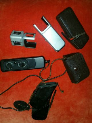 Vintage Minox Wetzlar Iii Subminiature Spy Camera Not With Accessories