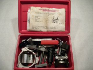 Vintage Robinair Mopar/dodge/chrysler Compressor Service Tool Set With Case